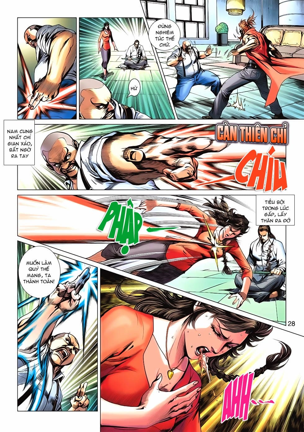 Truyện Tranh Tân Tác Long Hổ Môn trang 4