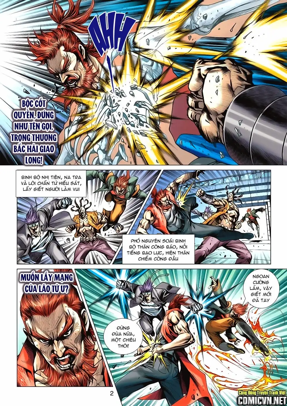 Truyện Tranh Tân Tác Long Hổ Môn trang 4