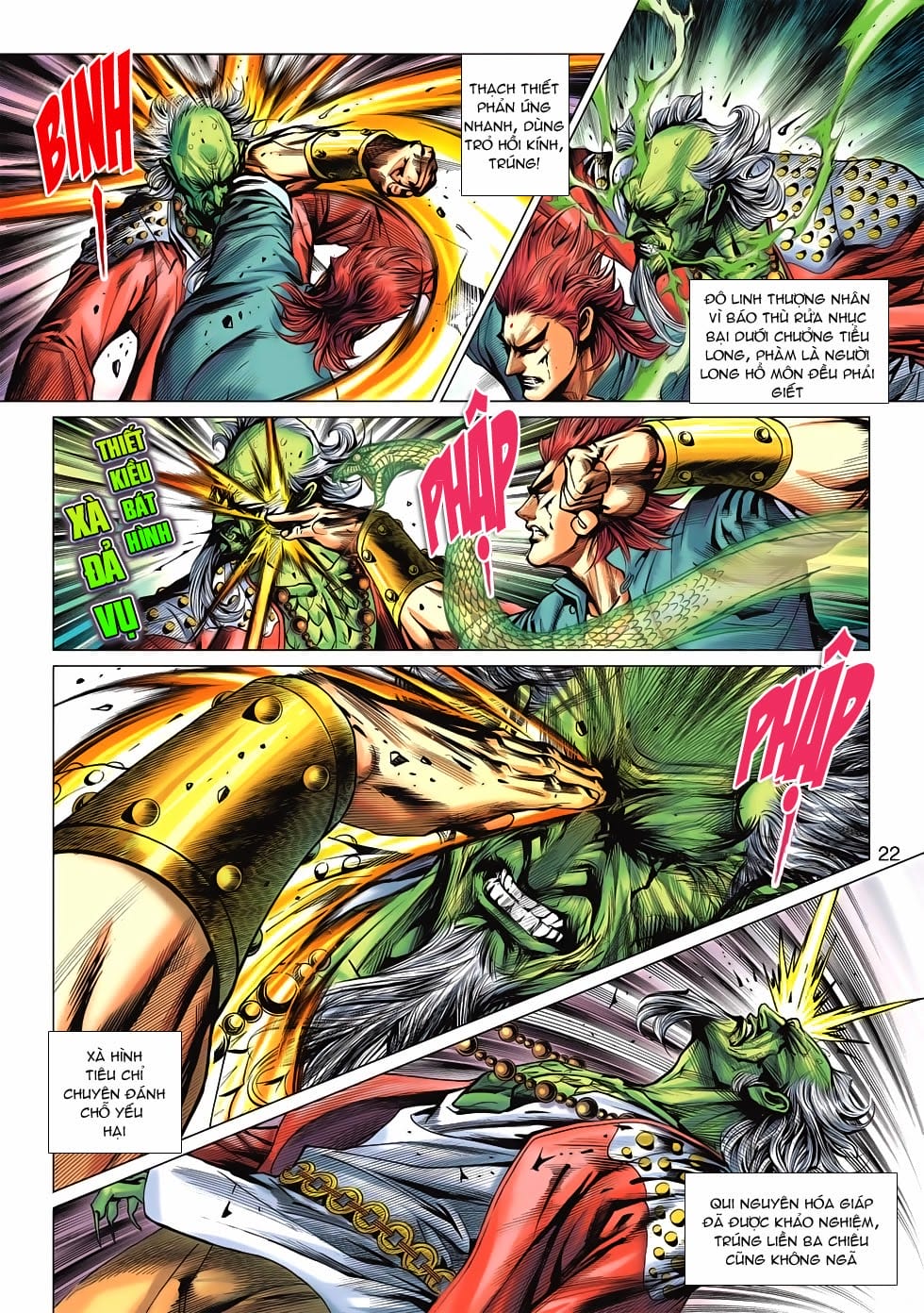 Truyện Tranh Tân Tác Long Hổ Môn trang 4