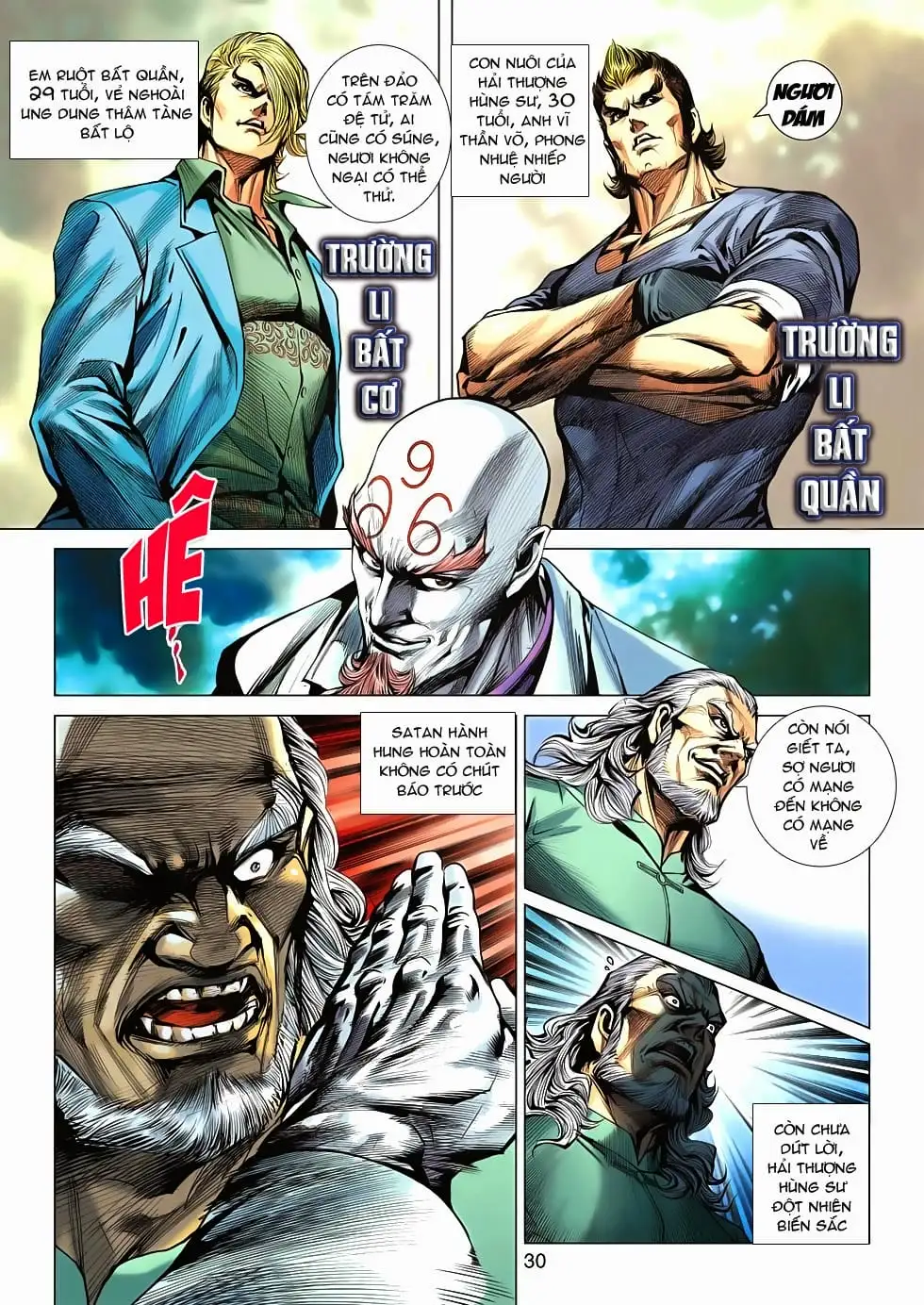 Truyện Tranh Tân Tác Long Hổ Môn trang 4