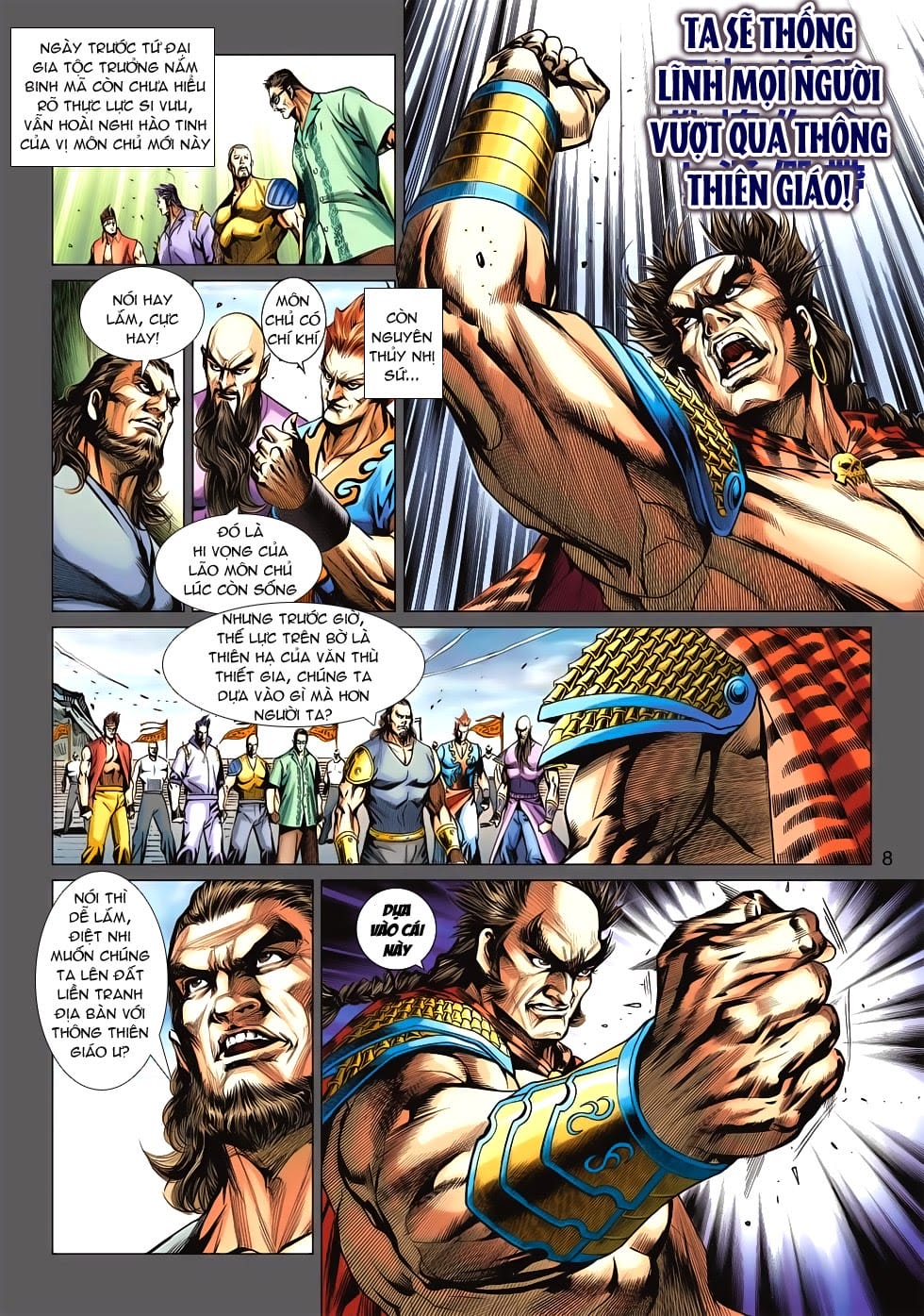 Truyện Tranh Tân Tác Long Hổ Môn trang 4