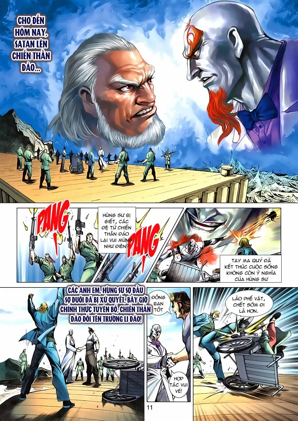 Truyện Tranh Tân Tác Long Hổ Môn trang 4