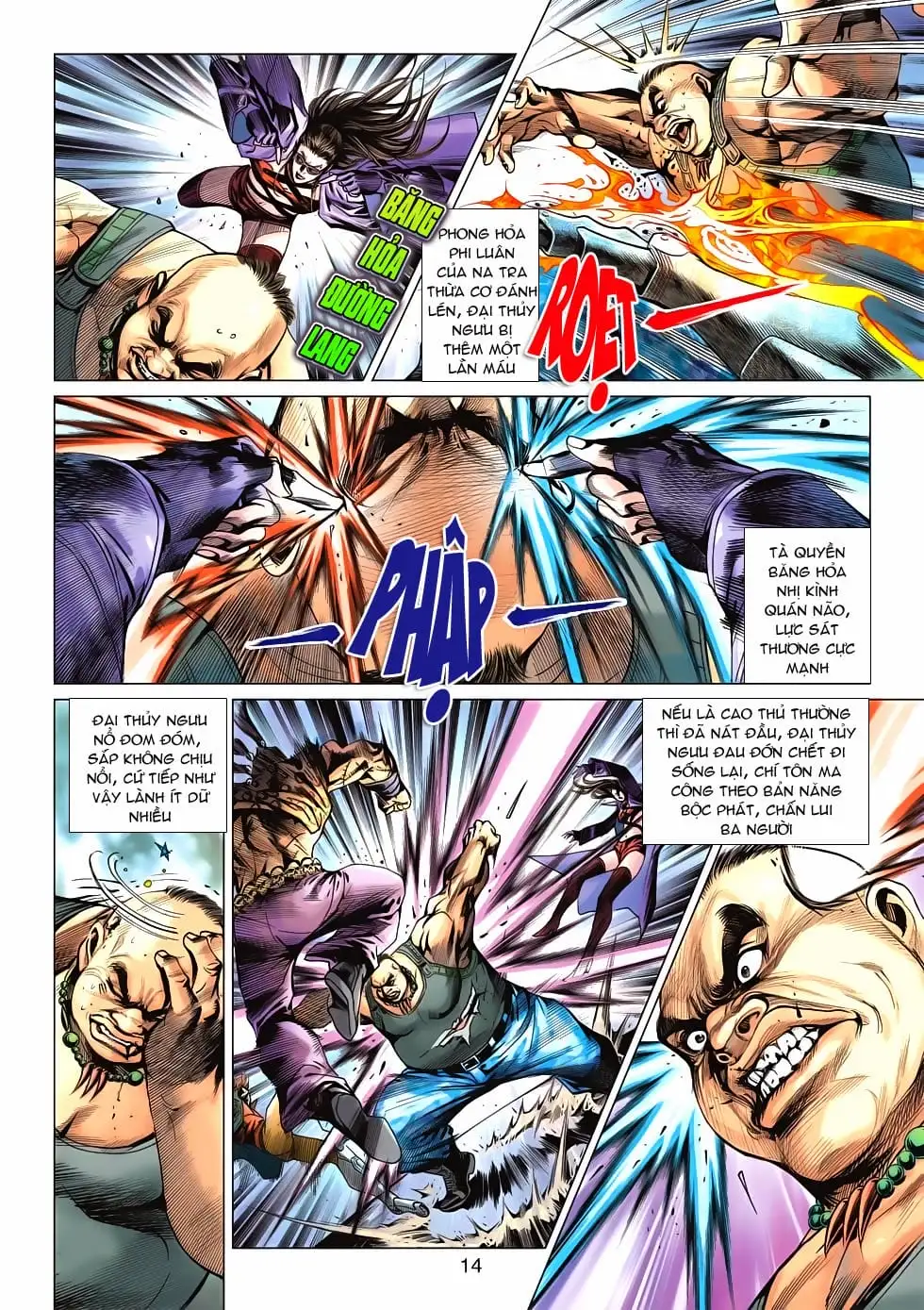 Truyện Tranh Tân Tác Long Hổ Môn trang 4