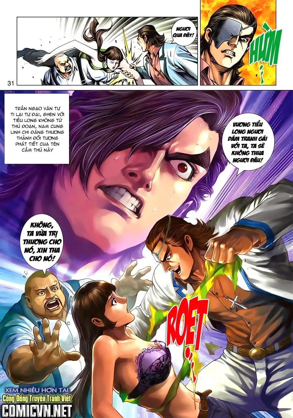 Truyện Tranh Tân Tác Long Hổ Môn trang 4