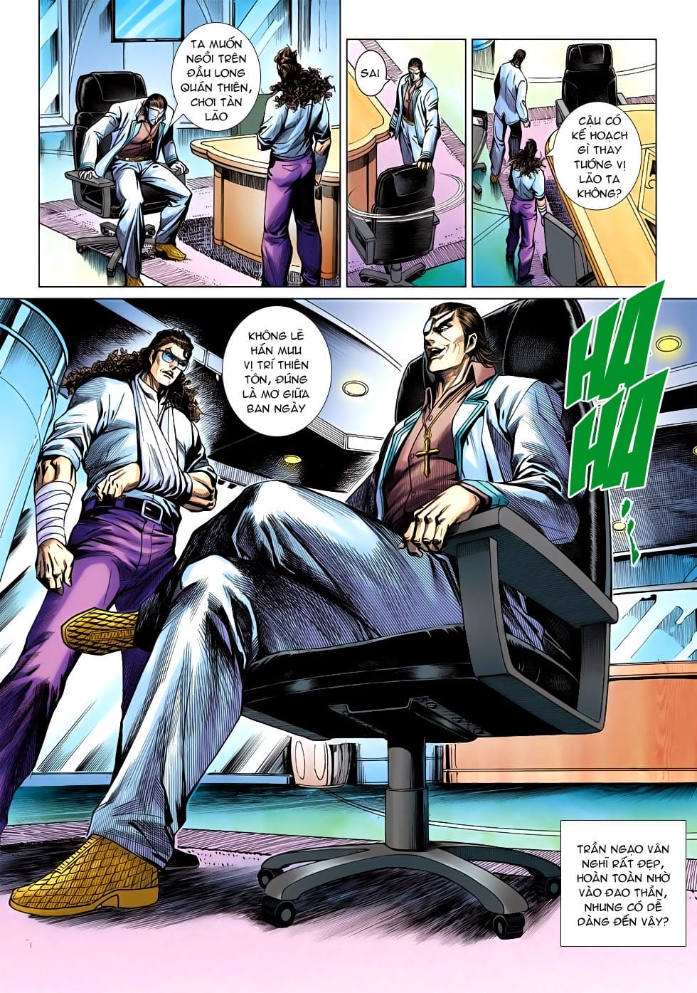 Truyện Tranh Tân Tác Long Hổ Môn trang 4