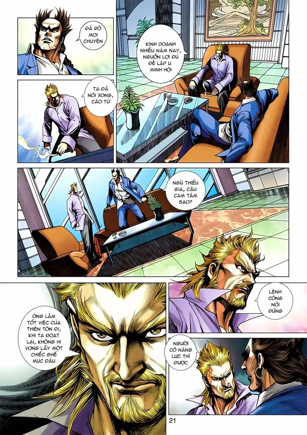 Truyện Tranh Tân Tác Long Hổ Môn trang 4