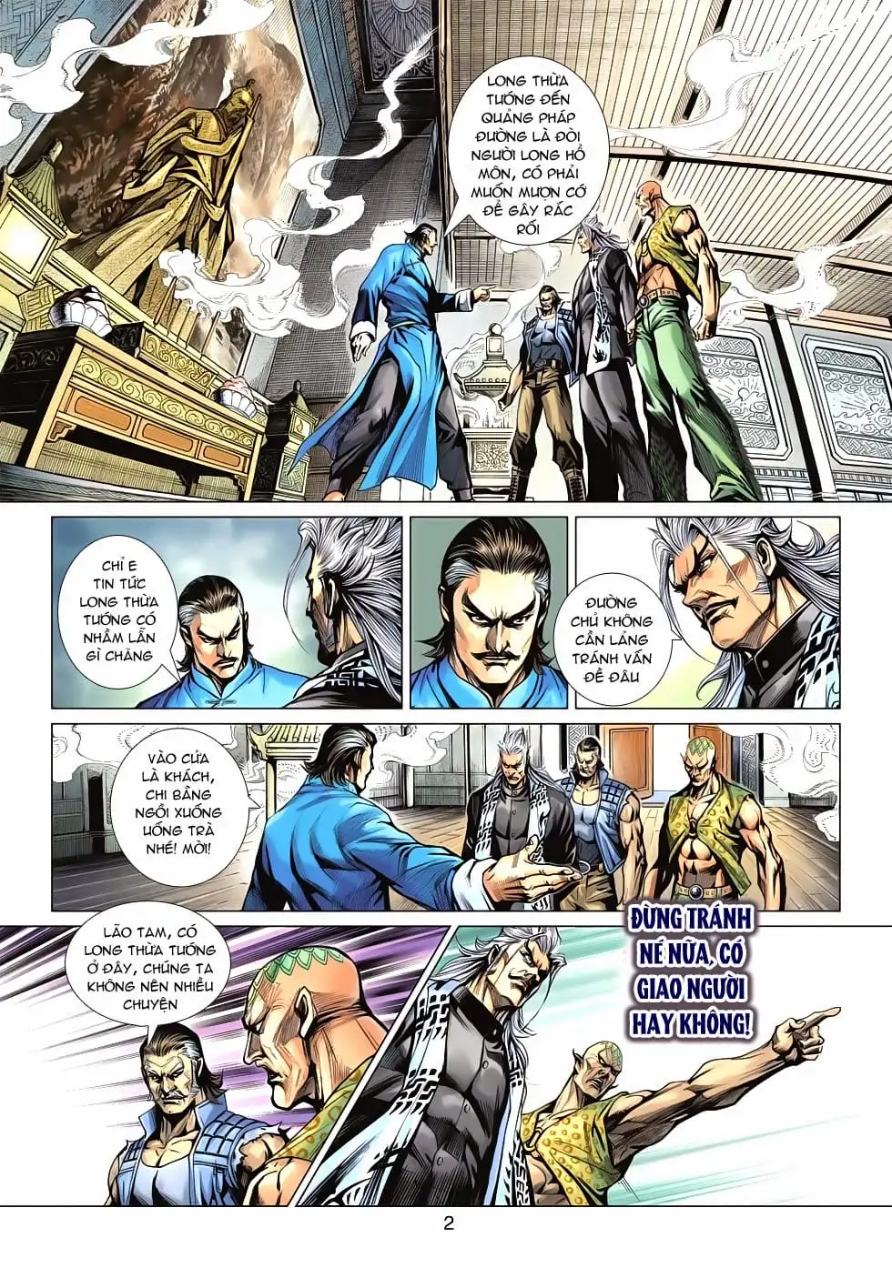 Truyện Tranh Tân Tác Long Hổ Môn trang 4