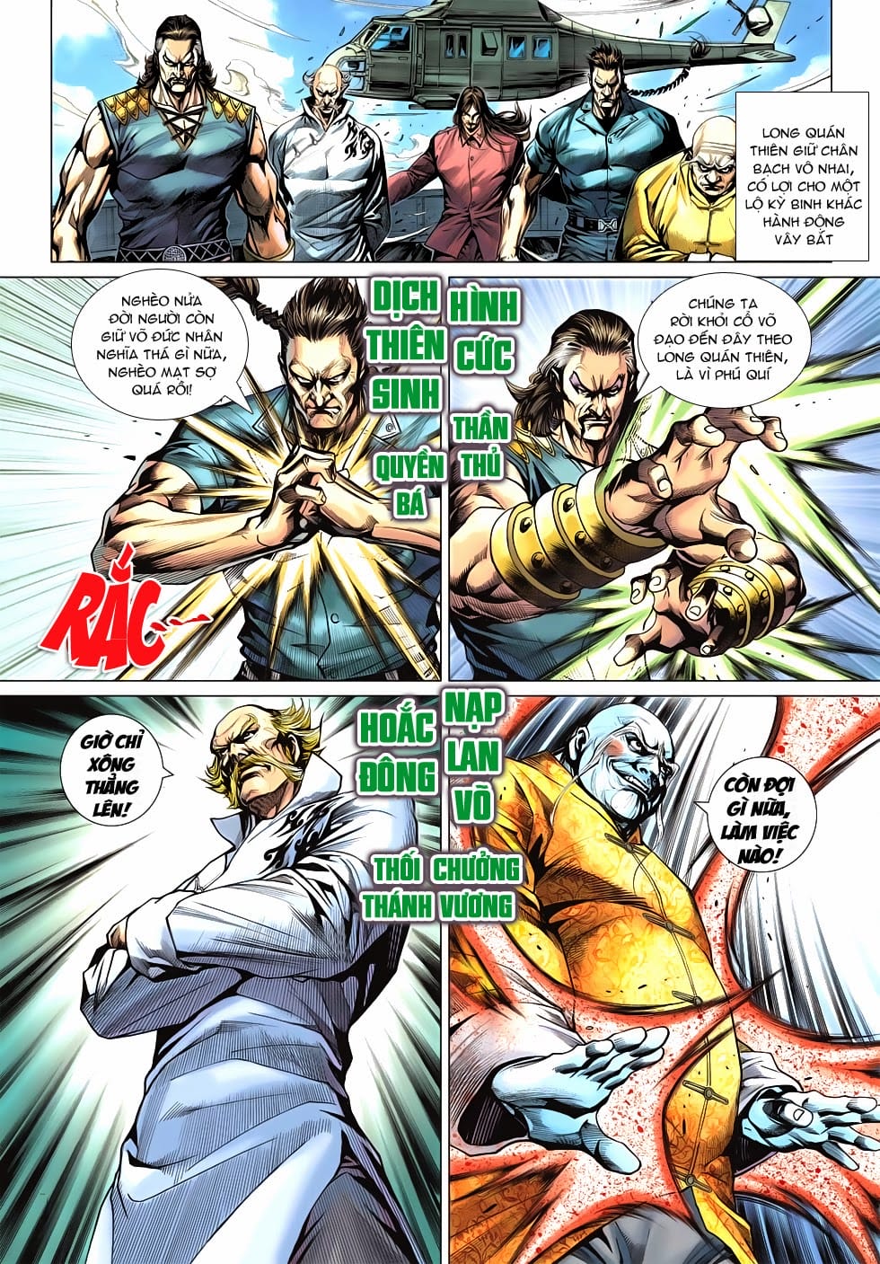 Truyện Tranh Tân Tác Long Hổ Môn trang 4