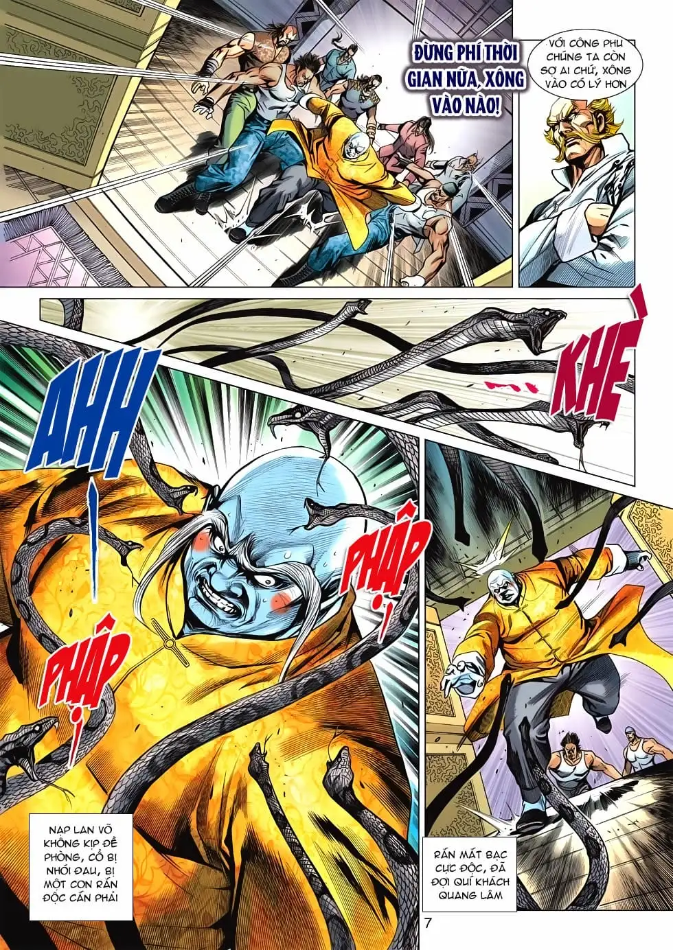 Truyện Tranh Tân Tác Long Hổ Môn trang 4