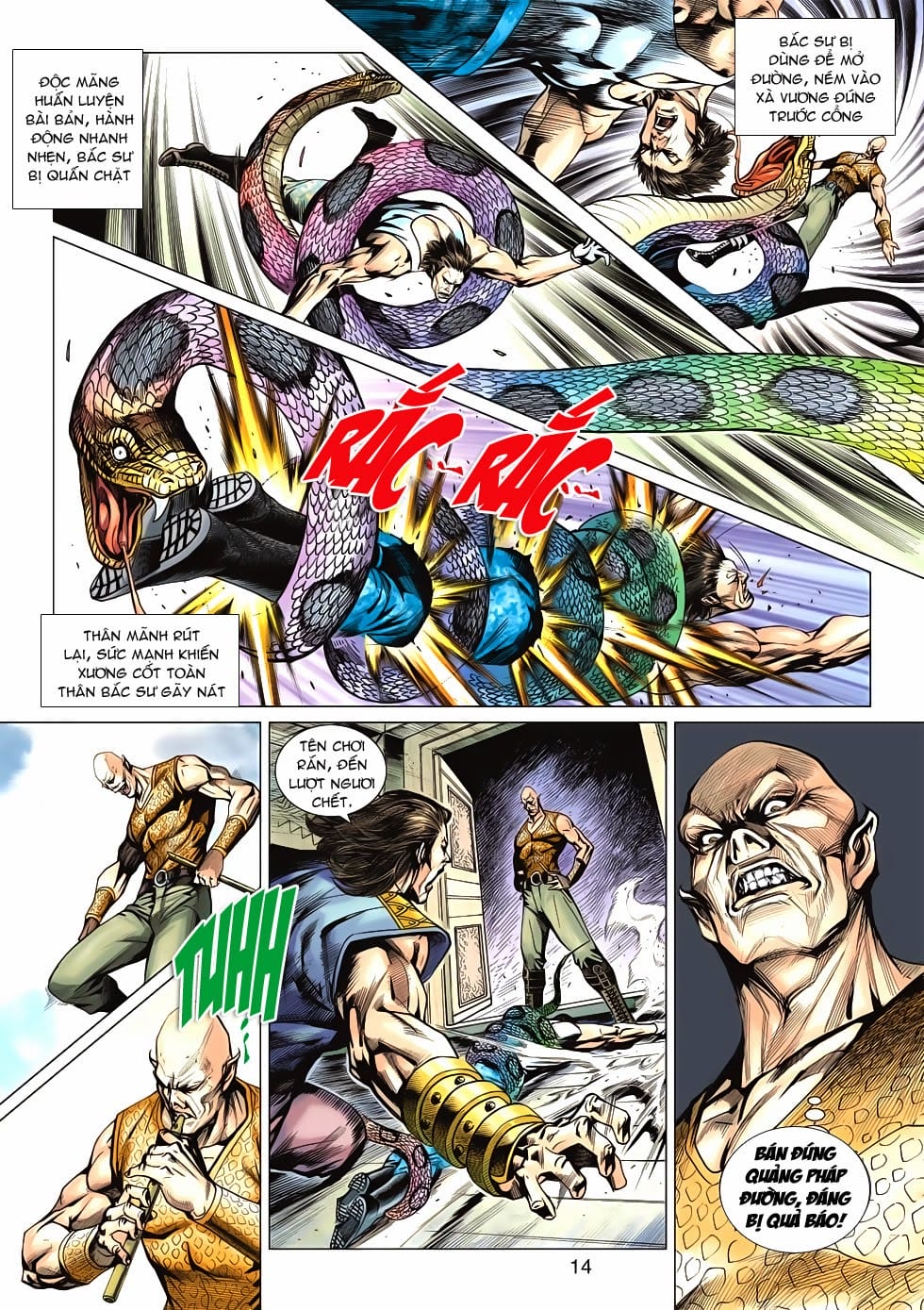 Truyện Tranh Tân Tác Long Hổ Môn trang 4