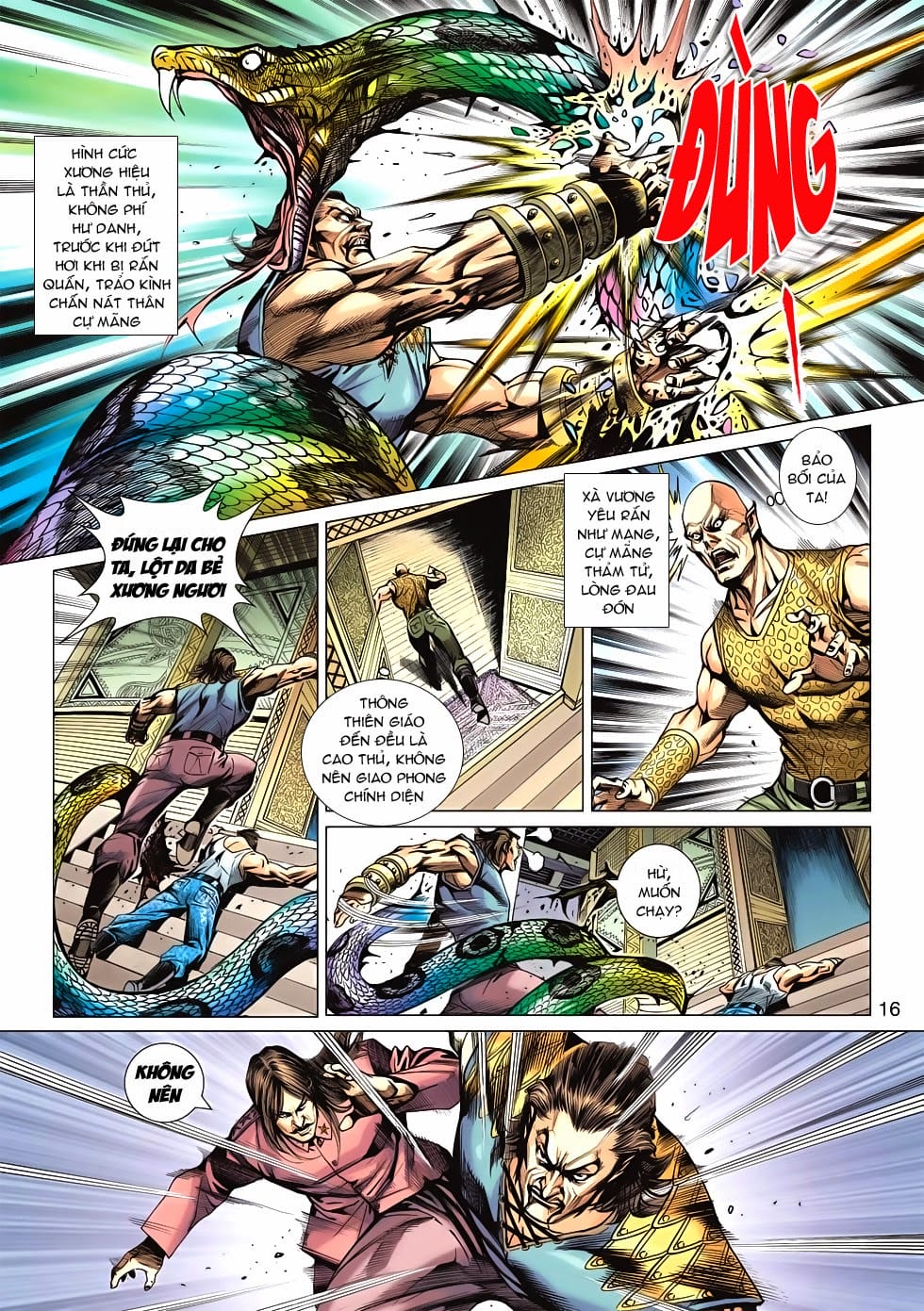 Truyện Tranh Tân Tác Long Hổ Môn trang 4