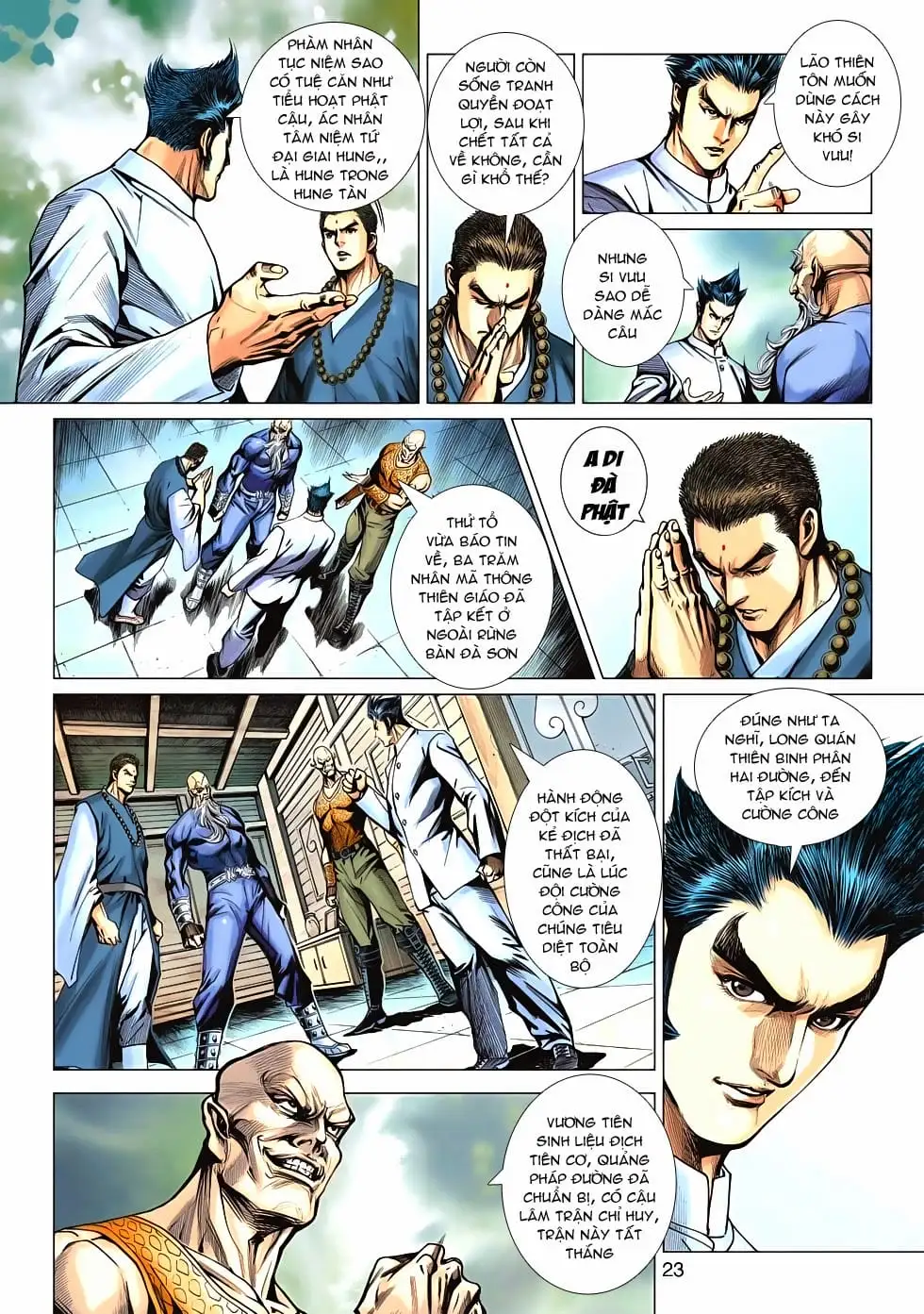 Truyện Tranh Tân Tác Long Hổ Môn trang 4