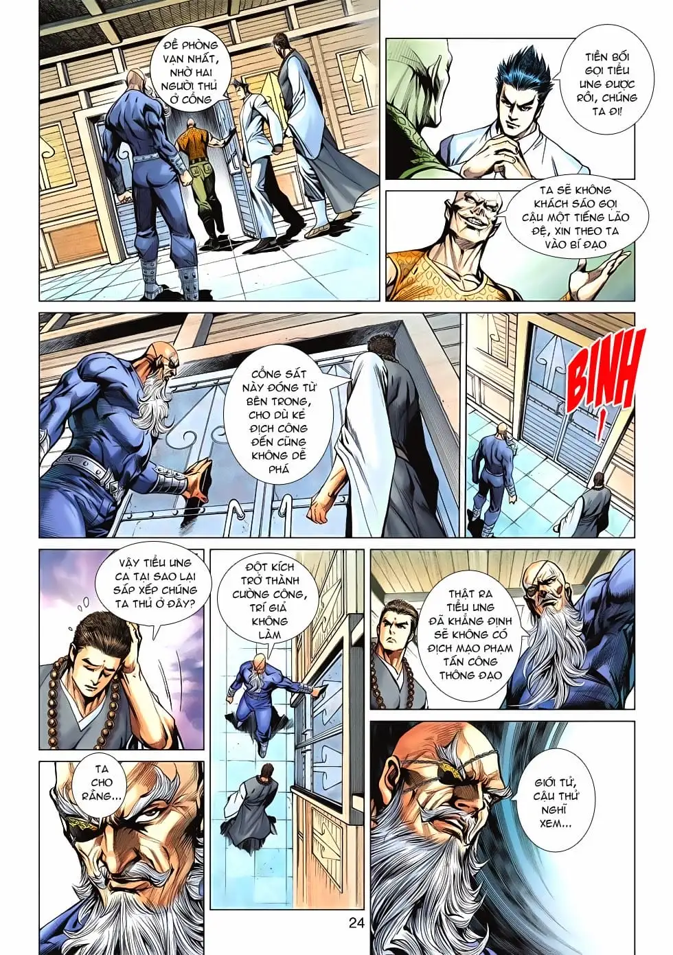 Truyện Tranh Tân Tác Long Hổ Môn trang 4