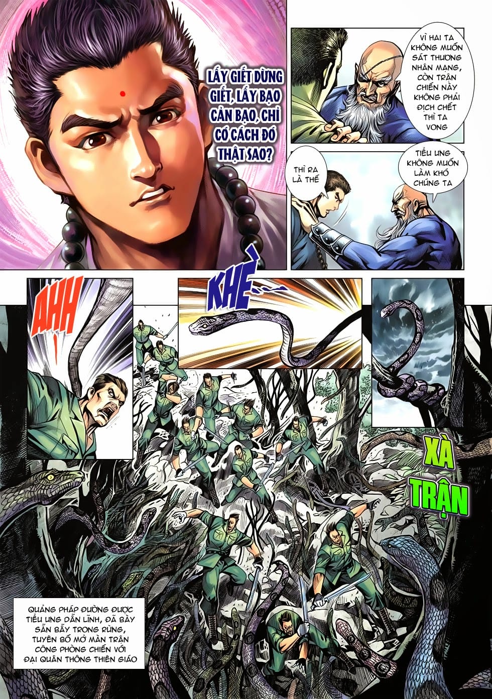 Truyện Tranh Tân Tác Long Hổ Môn trang 4