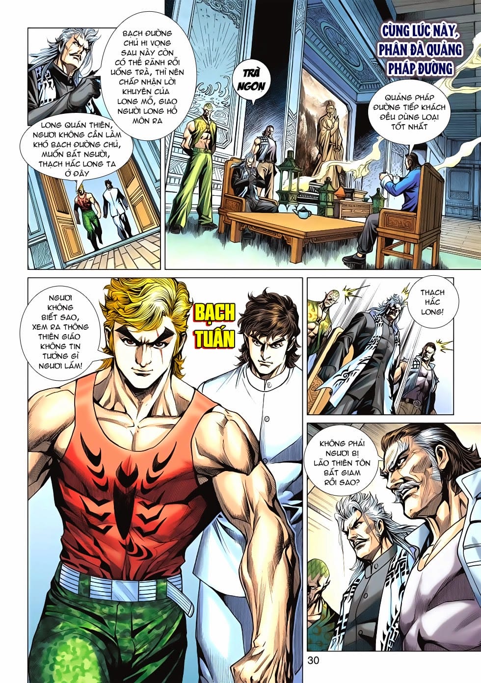 Truyện Tranh Tân Tác Long Hổ Môn trang 4