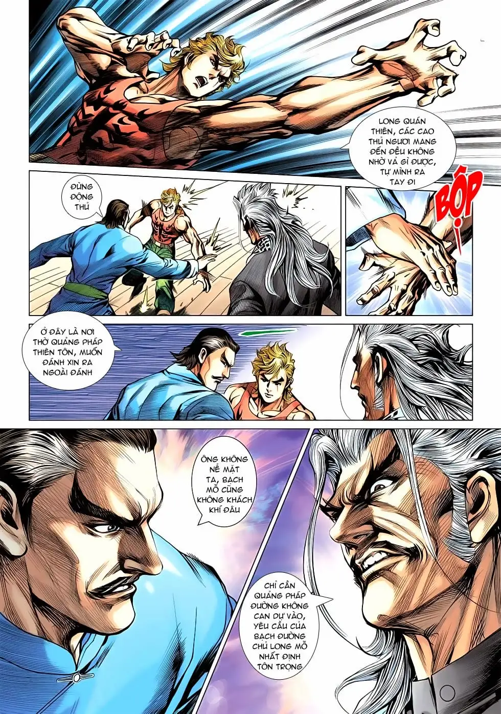 Truyện Tranh Tân Tác Long Hổ Môn trang 4