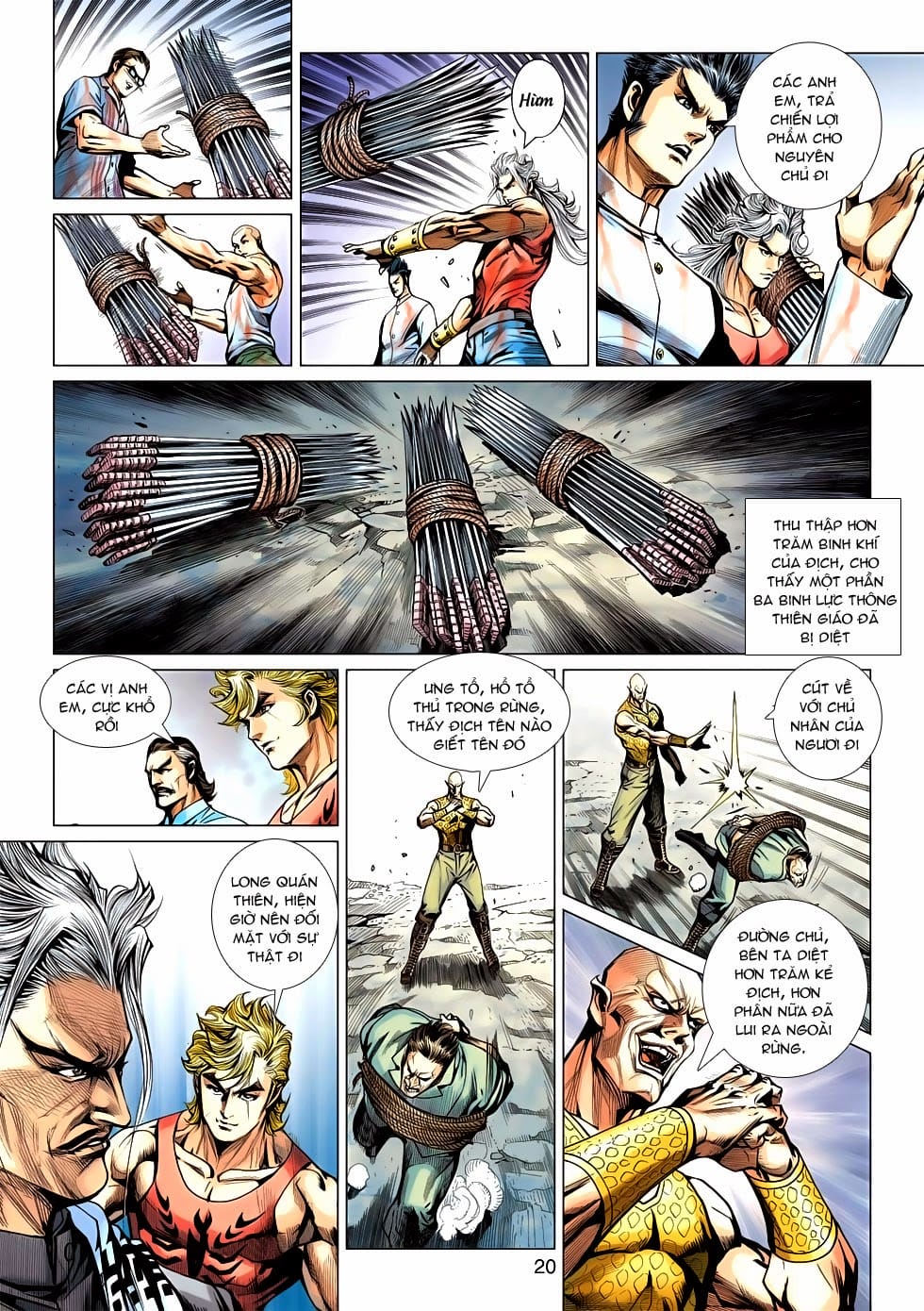Truyện Tranh Tân Tác Long Hổ Môn trang 4