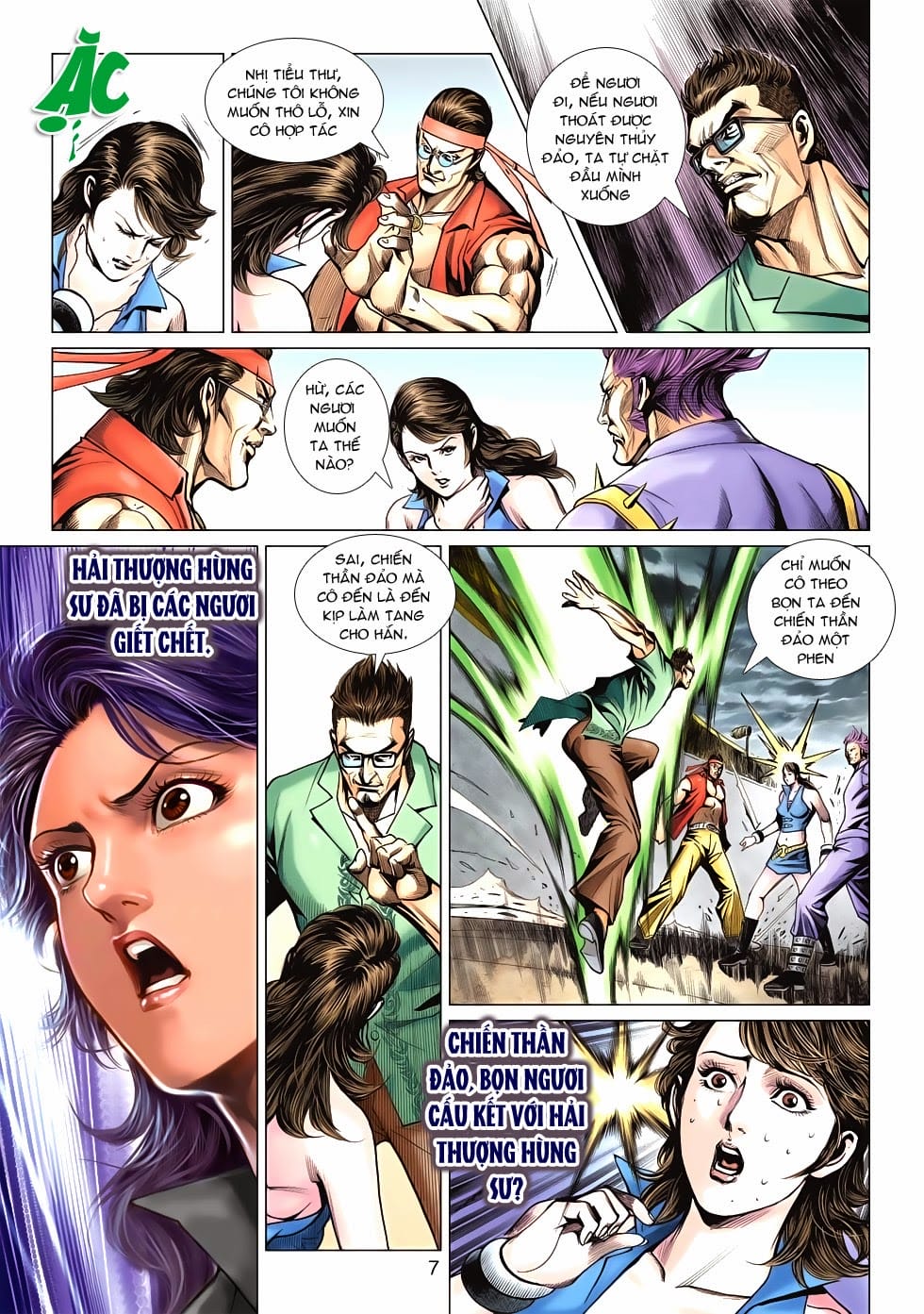 Truyện Tranh Tân Tác Long Hổ Môn trang 4