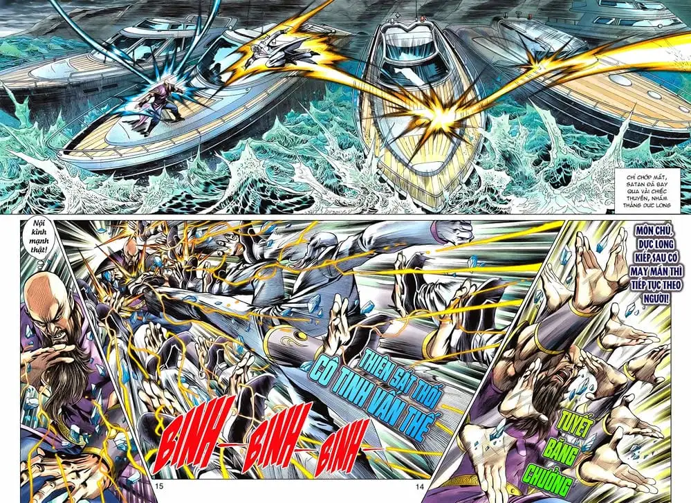 Truyện Tranh Tân Tác Long Hổ Môn trang 4