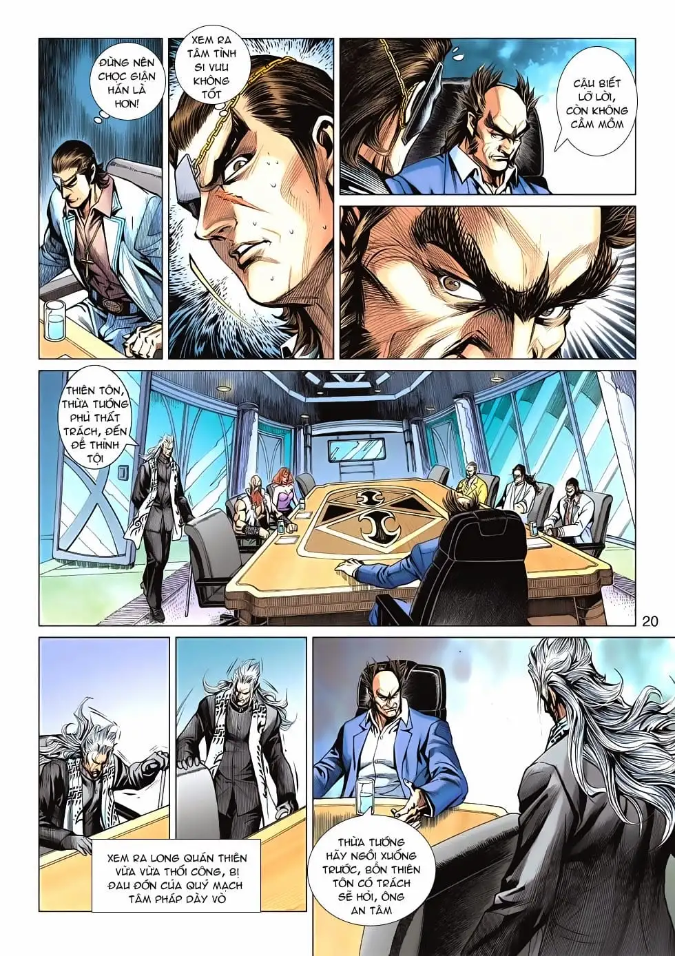 Truyện Tranh Tân Tác Long Hổ Môn trang 4