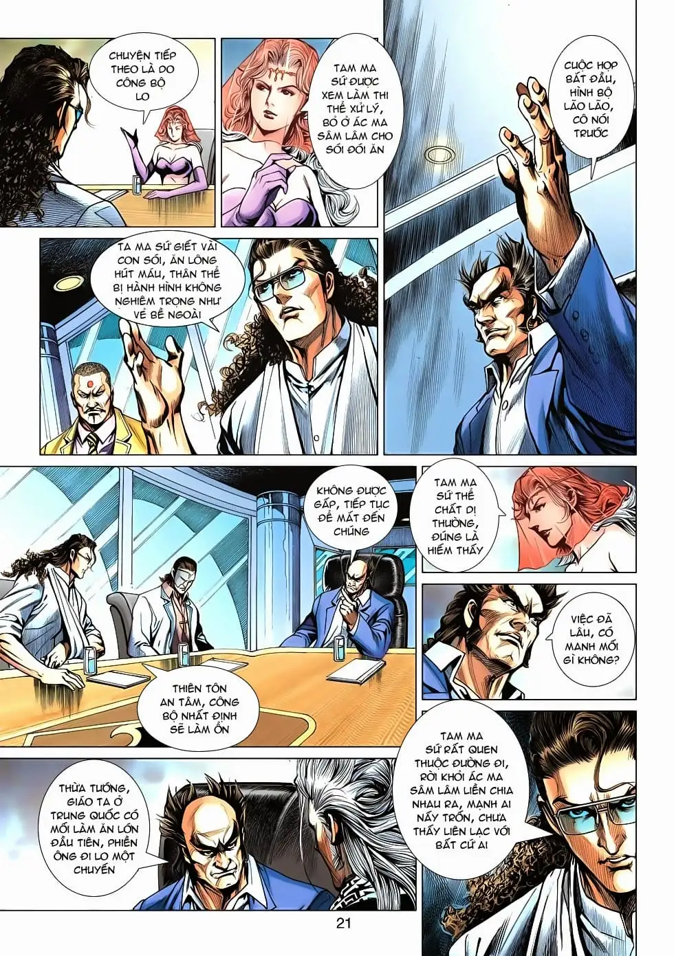 Truyện Tranh Tân Tác Long Hổ Môn trang 4