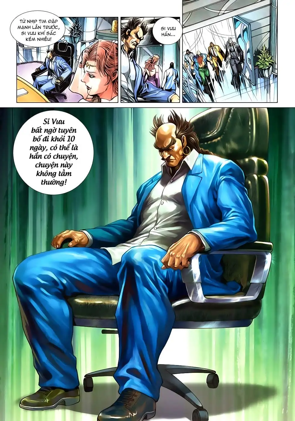 Truyện Tranh Tân Tác Long Hổ Môn trang 4