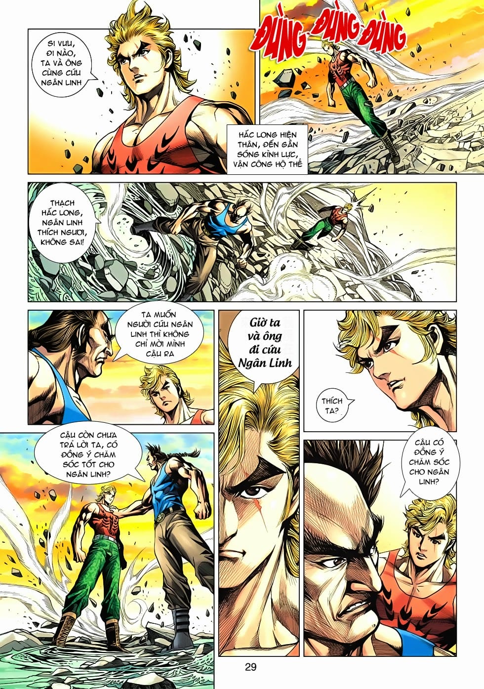 Truyện Tranh Tân Tác Long Hổ Môn trang 4