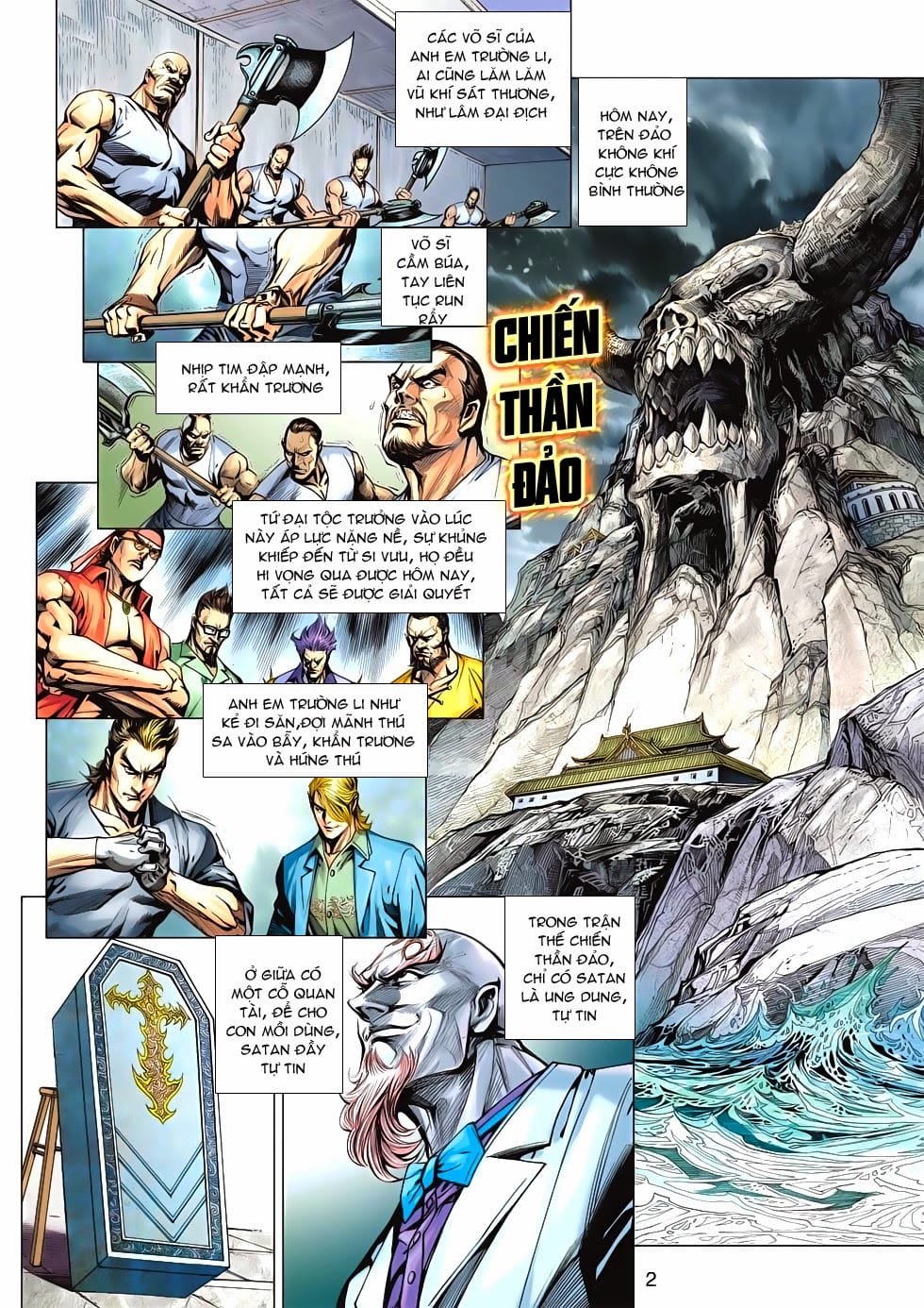 Truyện Tranh Tân Tác Long Hổ Môn trang 4