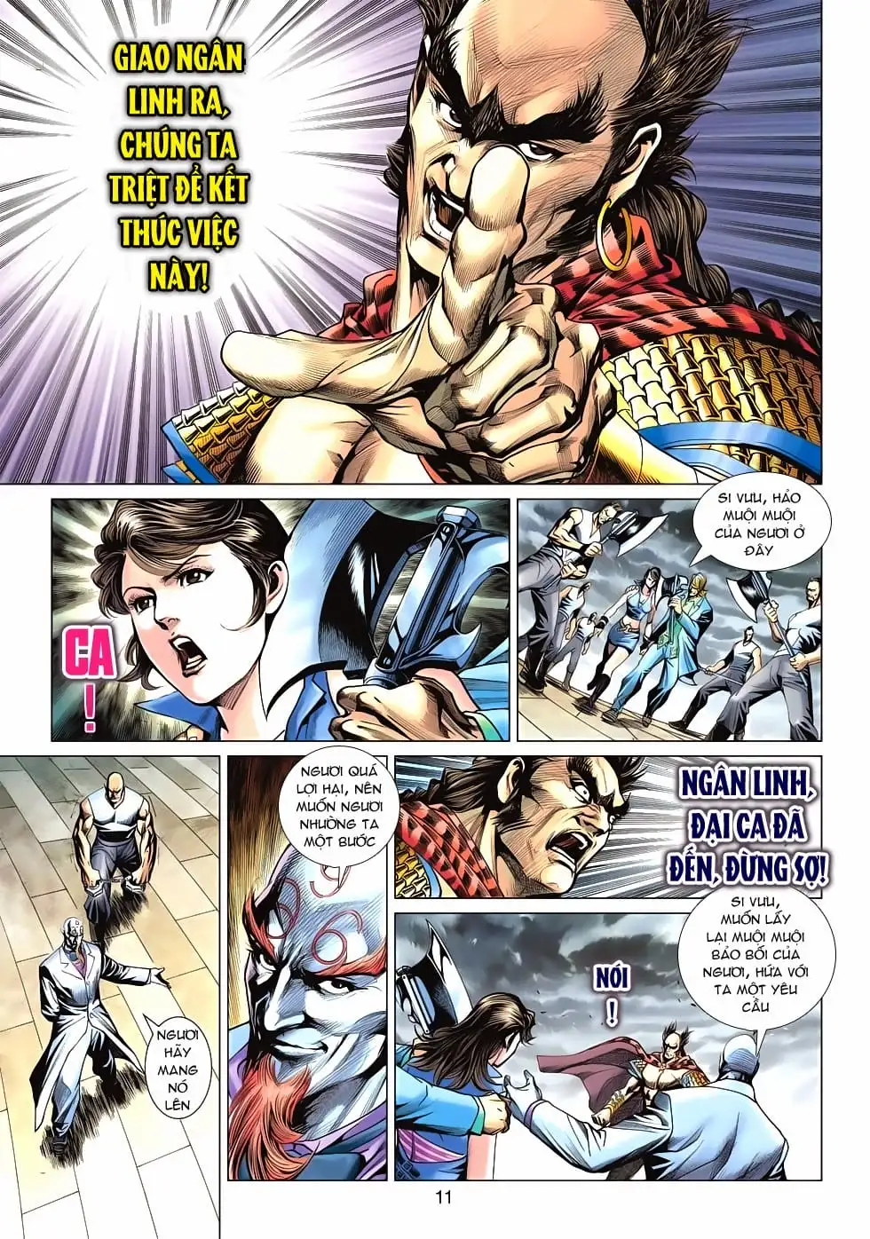 Truyện Tranh Tân Tác Long Hổ Môn trang 4