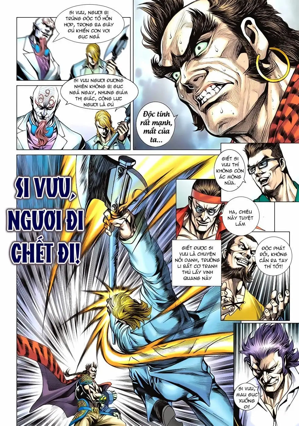 Truyện Tranh Tân Tác Long Hổ Môn trang 4