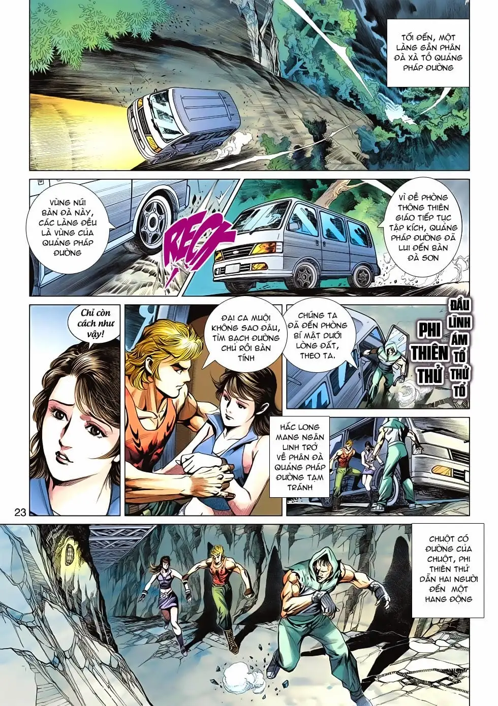 Truyện Tranh Tân Tác Long Hổ Môn trang 4