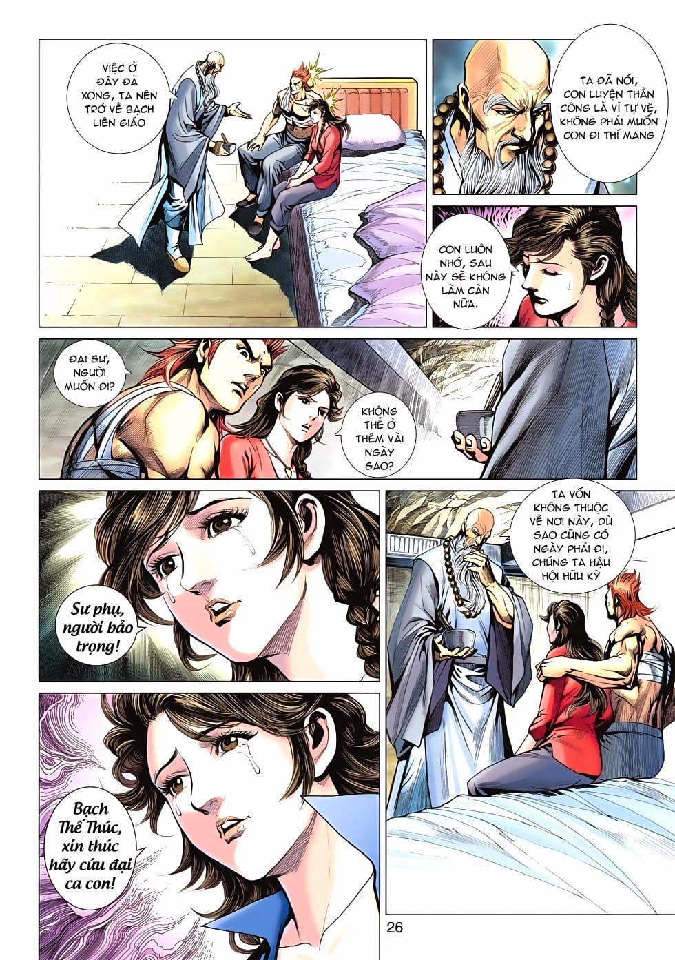 Truyện Tranh Tân Tác Long Hổ Môn trang 4