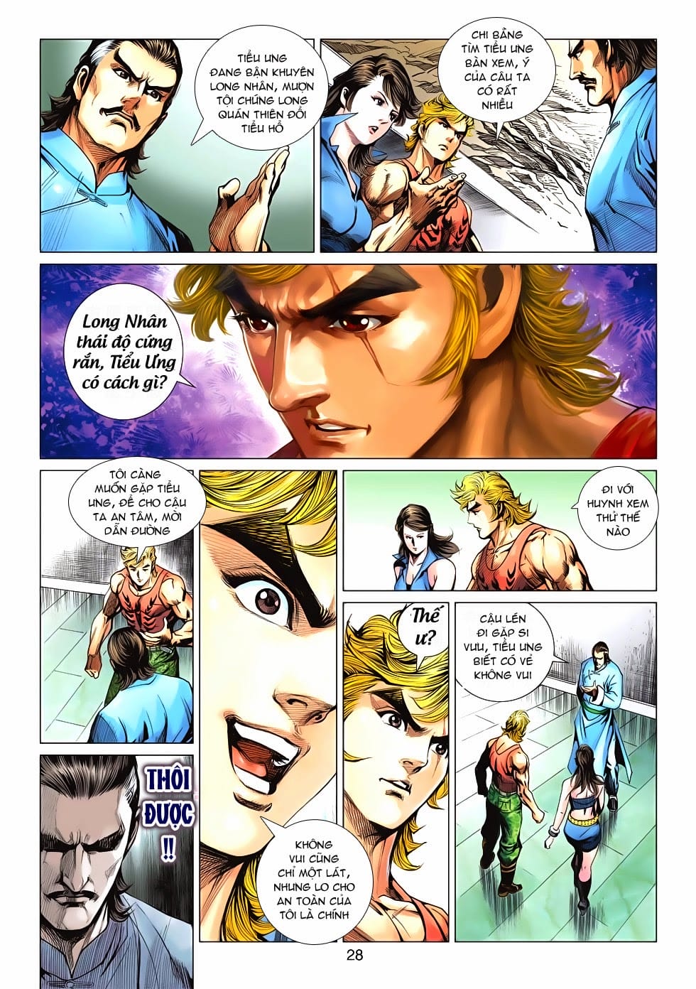 Truyện Tranh Tân Tác Long Hổ Môn trang 4