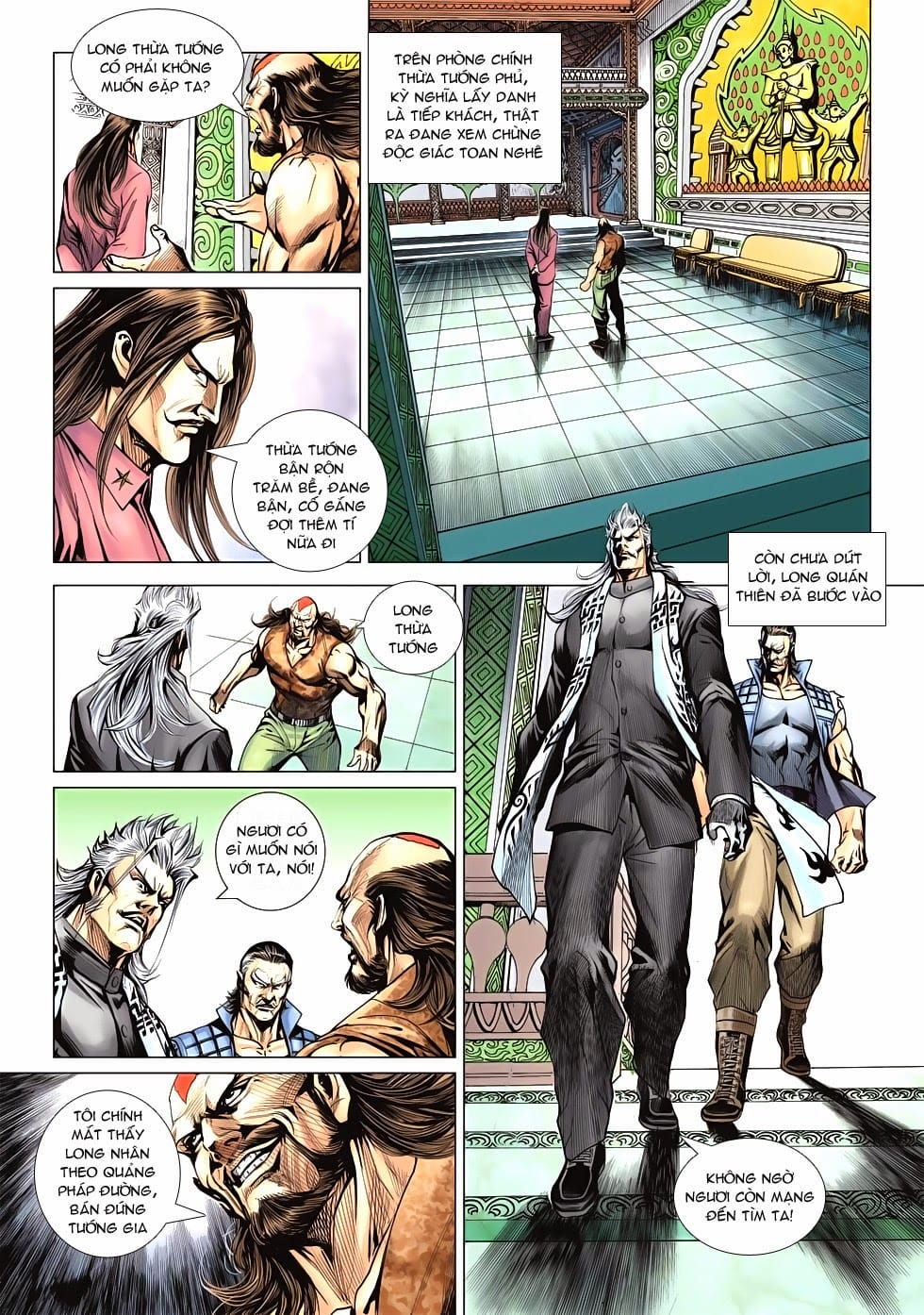 Truyện Tranh Tân Tác Long Hổ Môn trang 4