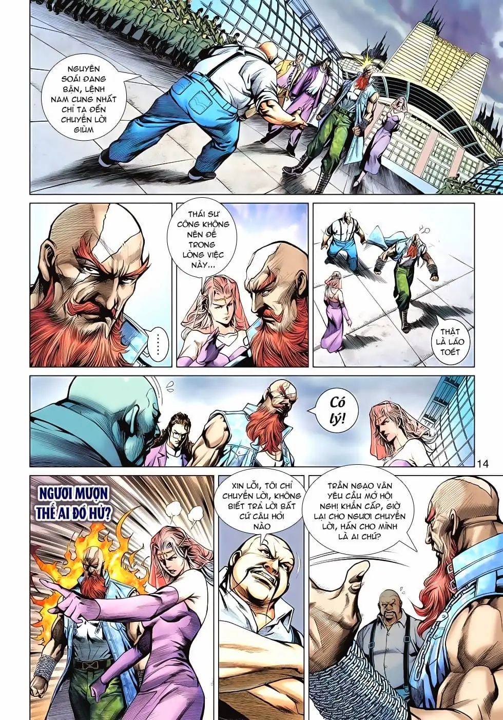 Truyện Tranh Tân Tác Long Hổ Môn trang 4