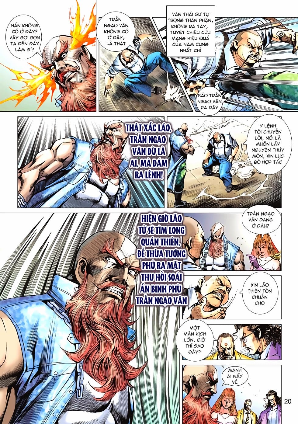 Truyện Tranh Tân Tác Long Hổ Môn trang 4