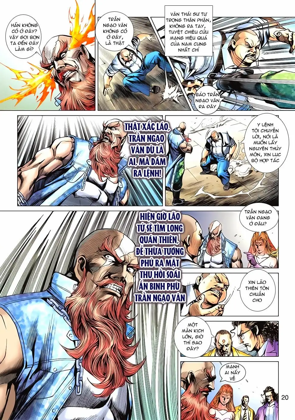 Truyện Tranh Tân Tác Long Hổ Môn trang 4