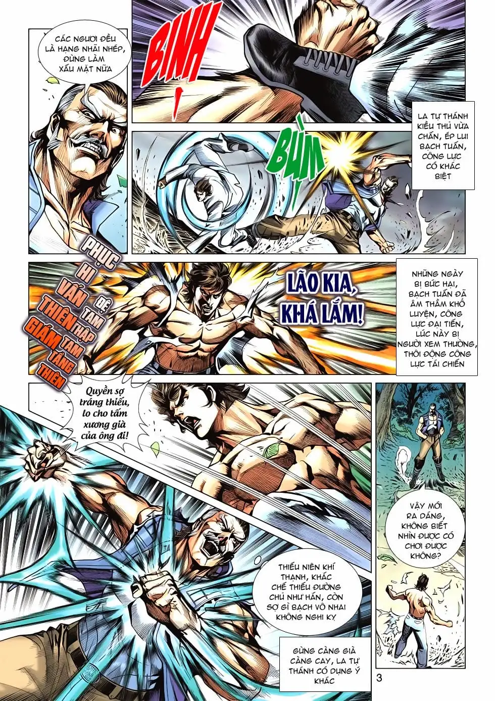 Truyện Tranh Tân Tác Long Hổ Môn trang 4