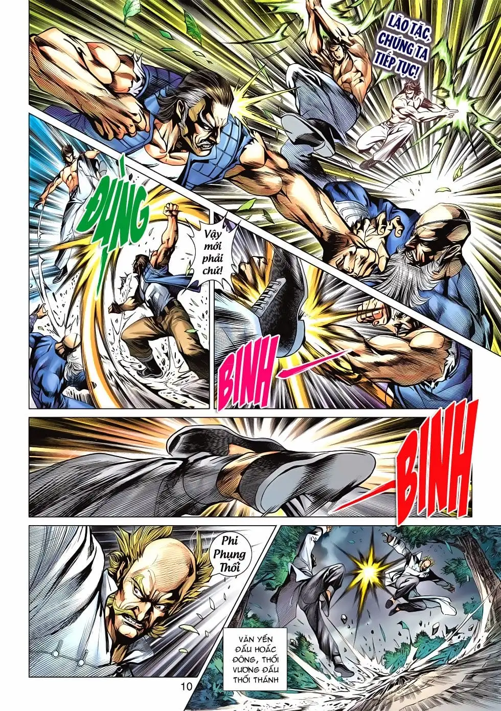 Truyện Tranh Tân Tác Long Hổ Môn trang 4