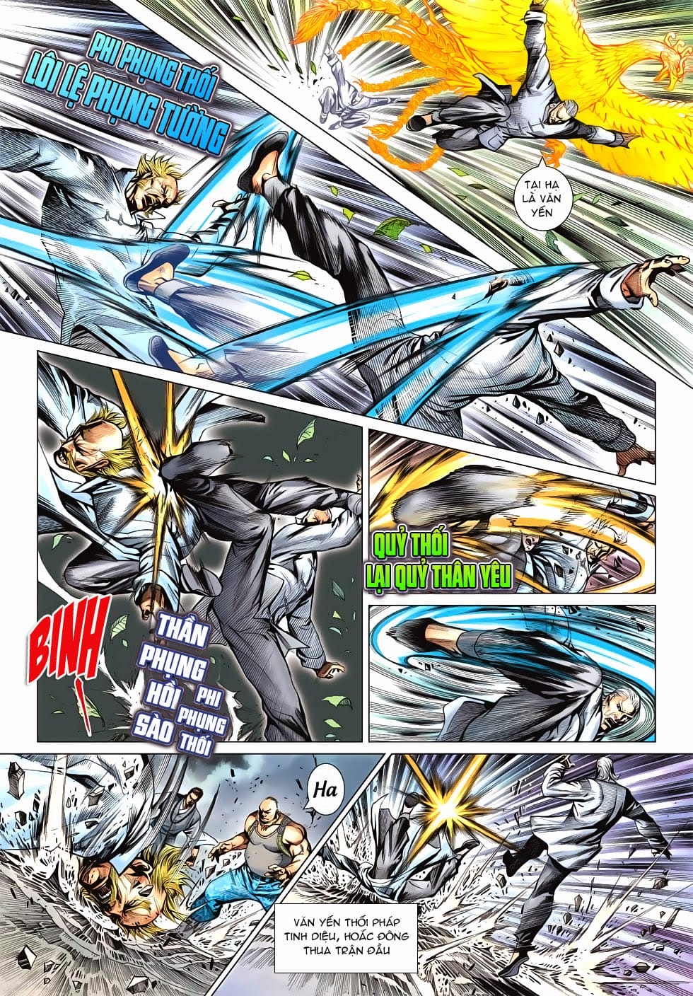 Truyện Tranh Tân Tác Long Hổ Môn trang 4