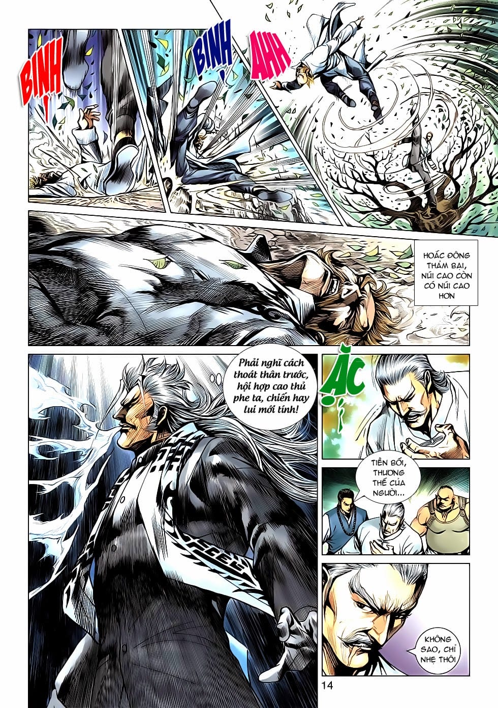 Truyện Tranh Tân Tác Long Hổ Môn trang 4