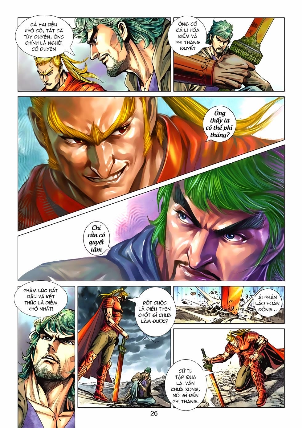 Truyện Tranh Tân Tác Long Hổ Môn trang 4