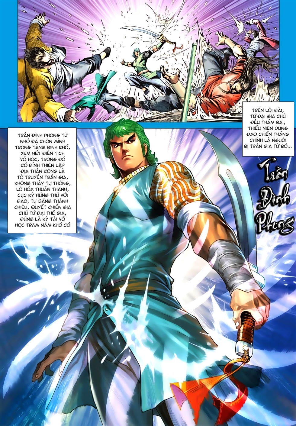 Truyện Tranh Tân Tác Long Hổ Môn trang 4