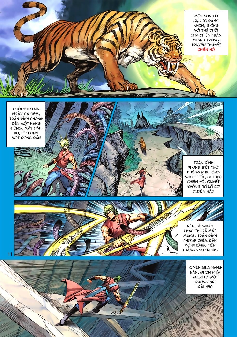 Truyện Tranh Tân Tác Long Hổ Môn trang 4