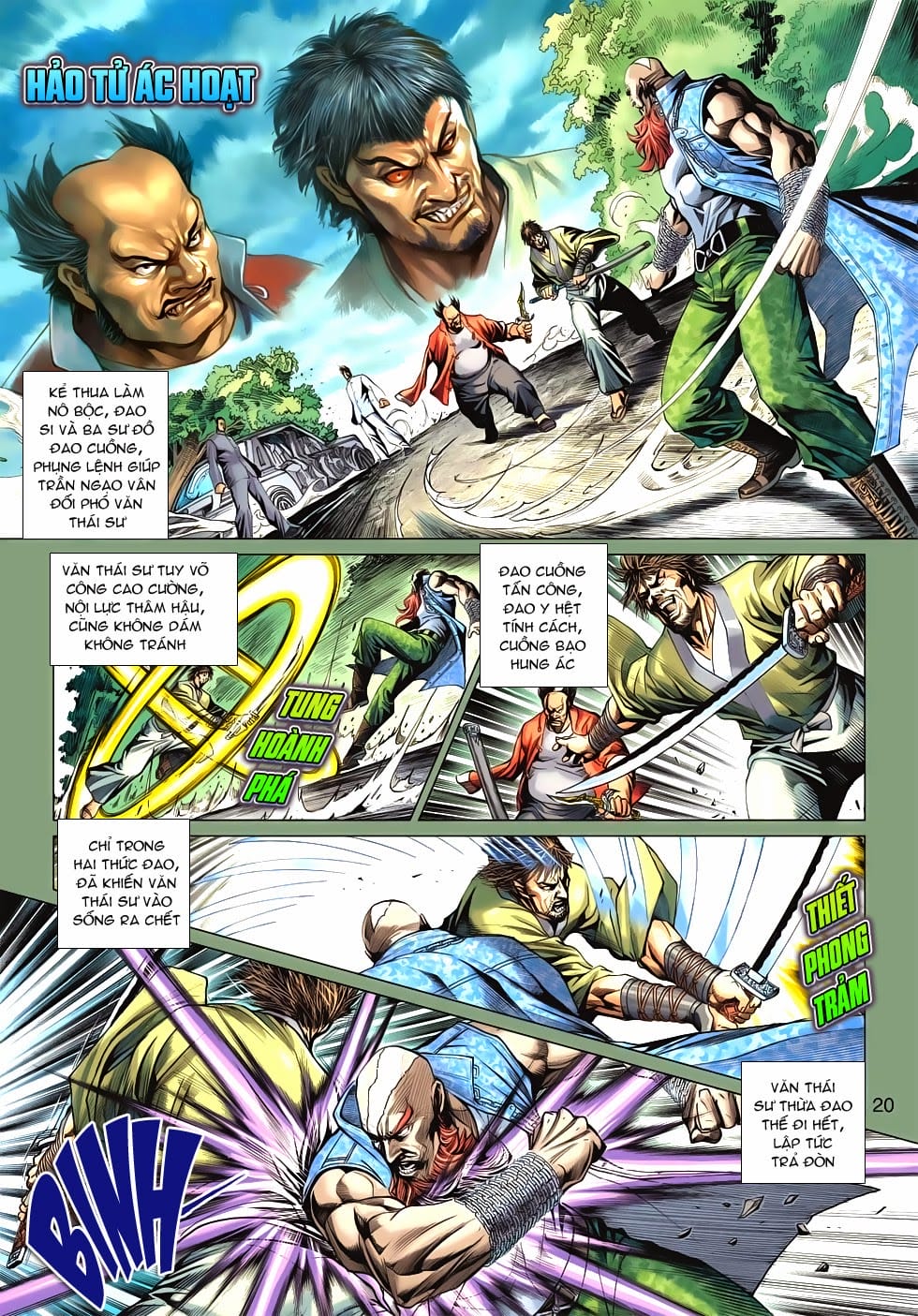 Truyện Tranh Tân Tác Long Hổ Môn trang 4