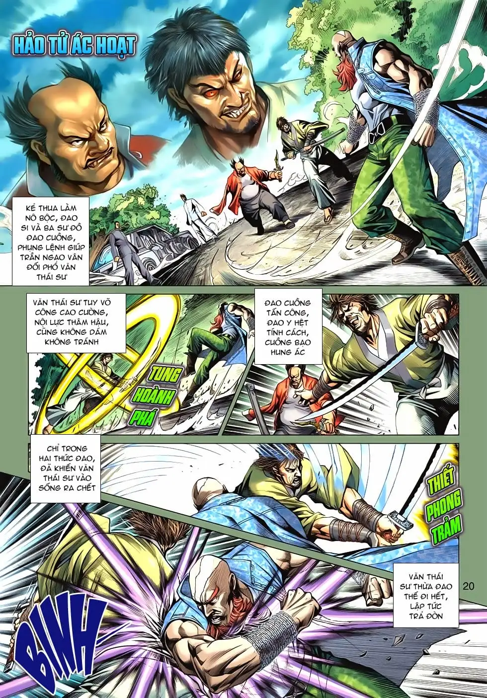 Truyện Tranh Tân Tác Long Hổ Môn trang 4