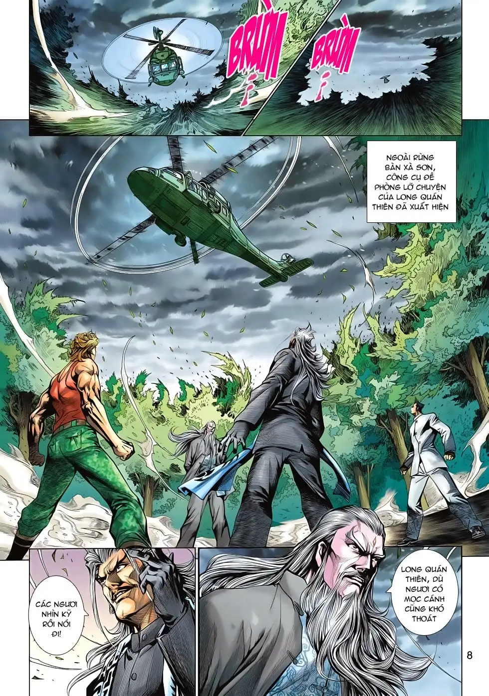Truyện Tranh Tân Tác Long Hổ Môn trang 4