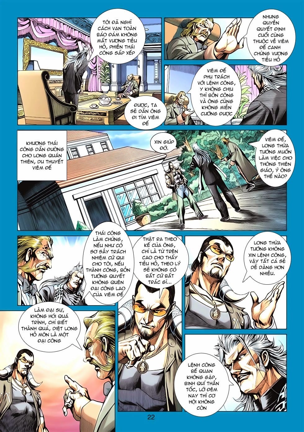 Truyện Tranh Tân Tác Long Hổ Môn trang 4