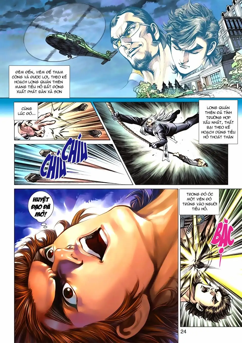 Truyện Tranh Tân Tác Long Hổ Môn trang 4