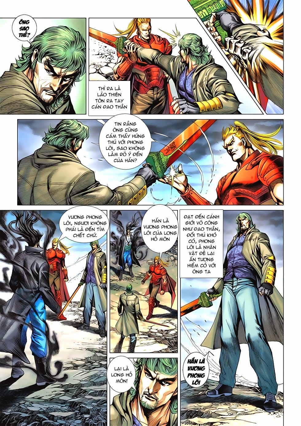 Truyện Tranh Tân Tác Long Hổ Môn trang 4